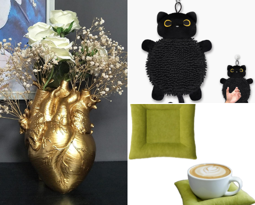 Fun, Quirky, Cute, Unconventional Home Things cover photo collage