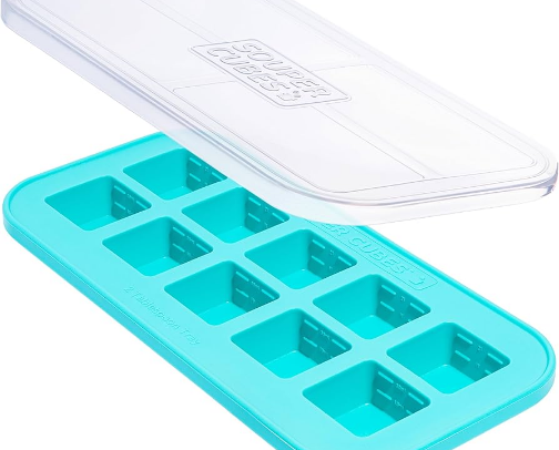 Starting solids, baby prep and food storage cover photo collage