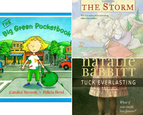 You'll Find These Kids lit Books On My Shelves... cover photo collage