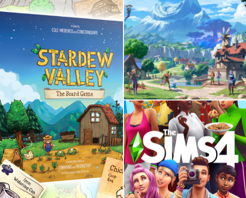 Top-Rated Cozy PC Games🎮 cover photo collage