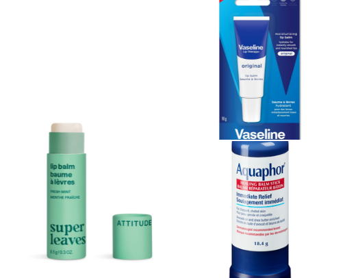 Soins hivernaux pour les lèvres cover photo collage