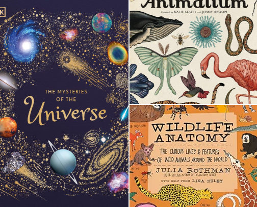 Homeschool Library cover photo collage