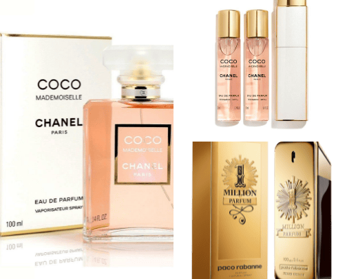 Top Perfumes 💜 cover photo collage