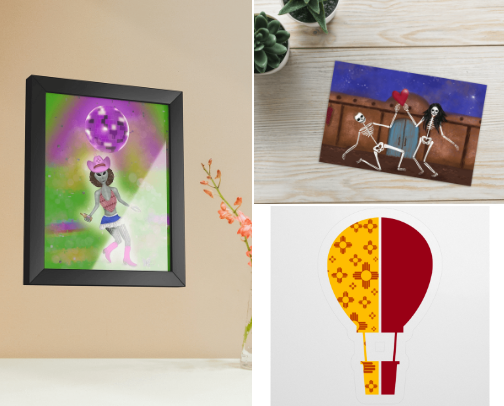 My Art cover photo collage