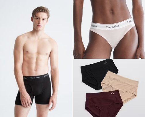 comfy underwear for all types of skin cover photo collage