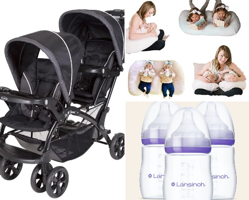 Twin Mom Essentials cover photo collage