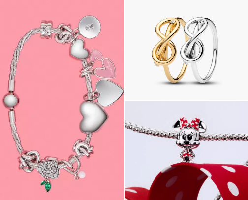 Pandora charms and bracelets❤️ cover photo collage