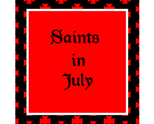 Featured Saints in July cover photo collage
