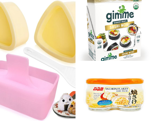 Easy Onigiri cover photo collage