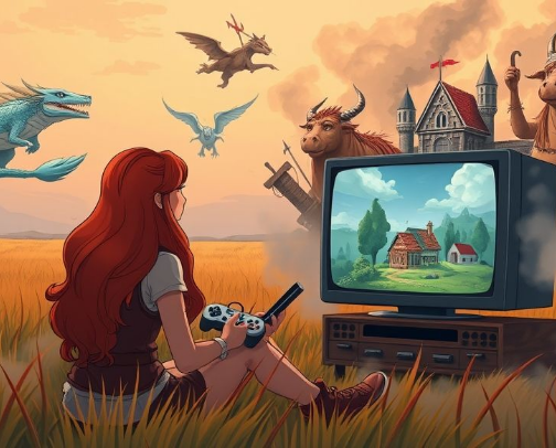 Digital Escapism cover photo collage