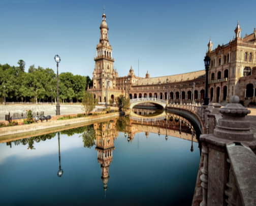 Top Seville Places to Stay with Character, Comfort and Walkable City Charm cover photo collage