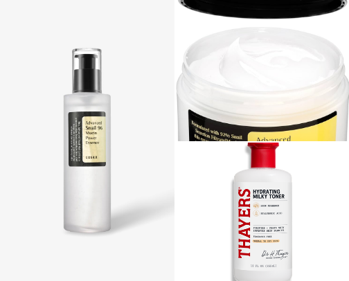 Glowing Skin Care cover photo collage