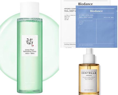 My Skincare Routine cover photo collage