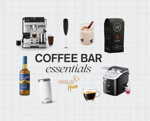 Coffee Bar Essentials cover photo collage