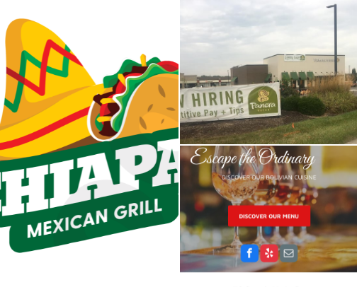 My Top Eat in Restaurants In and Near Centerville, Ohio cover photo collage