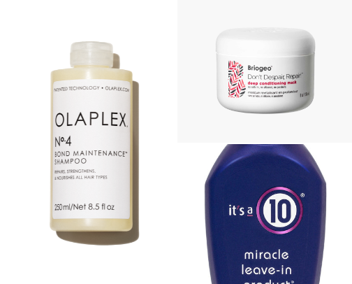 Holy Grail Hair Products: Must-Haves for Your Best Hair Ever cover photo collage