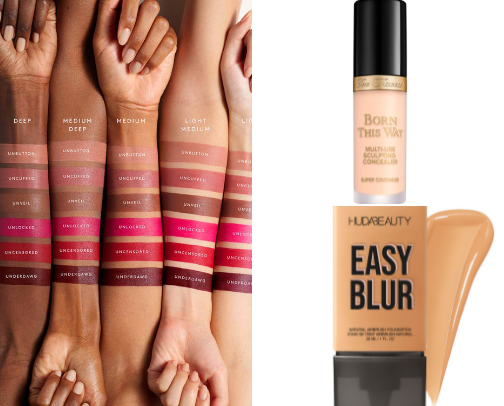 My favorite beauty recs cover photo collage