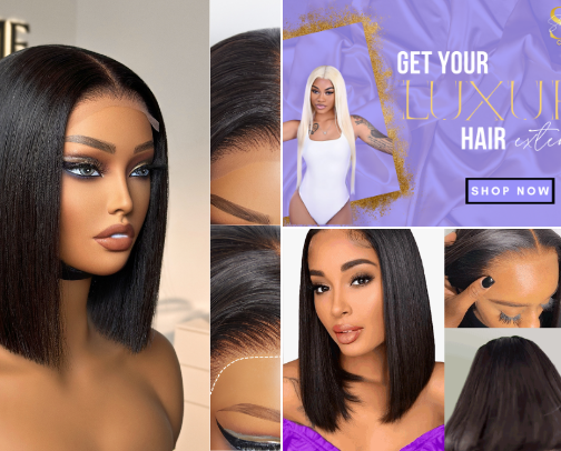 Luxury Weaves for Ladies 💇🏽‍♀️ cover photo collage