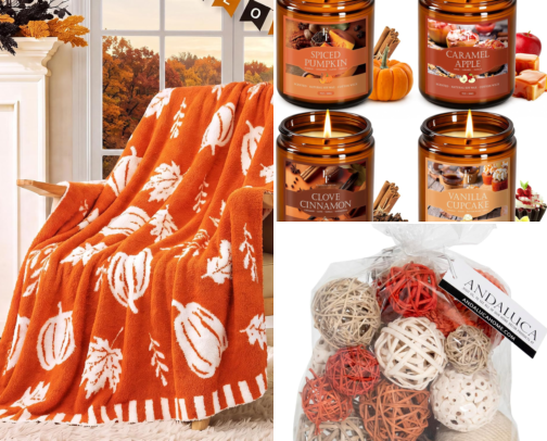 Cozy Up Your Space This Fall cover photo collage
