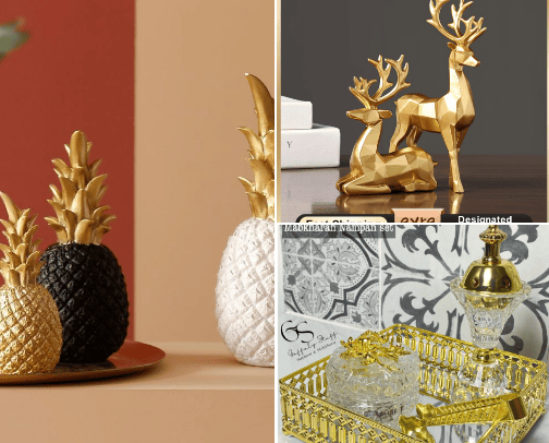 Beautiful and Unique ornaments cover photo collage