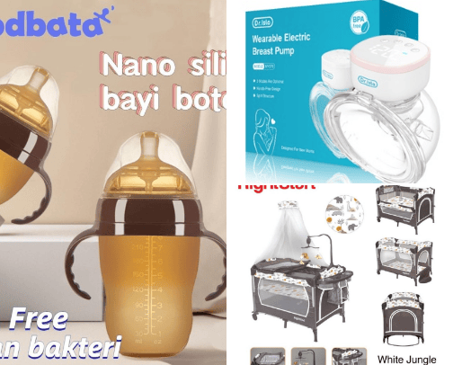 Just a new mom sharing the products that I love and what my baby loves and needs! 🥰👶 cover photo collage