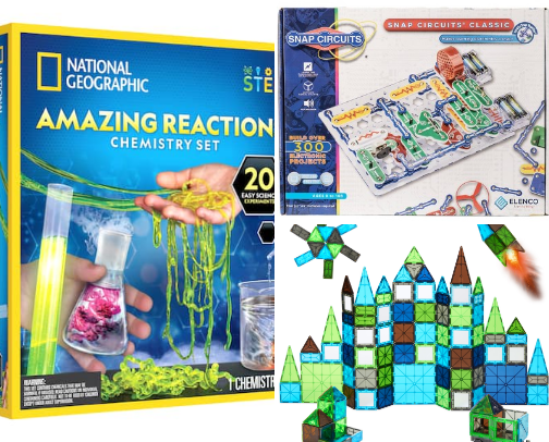 Smart, Fun & Screen-Lite Gifts for Kids 5–12 cover photo collage