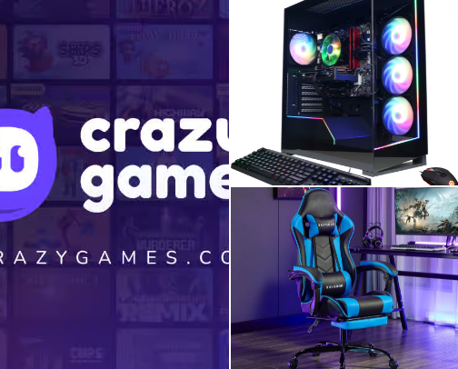 Gaming cover photo collage
