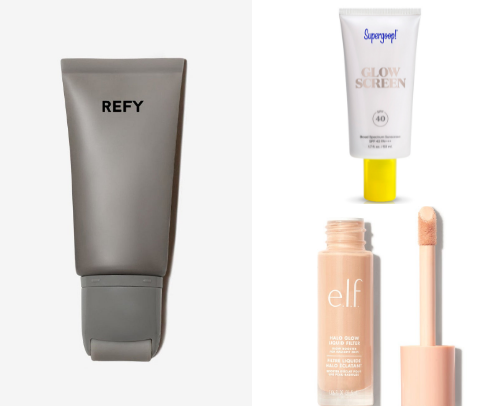 my current makeup routine cover photo collage