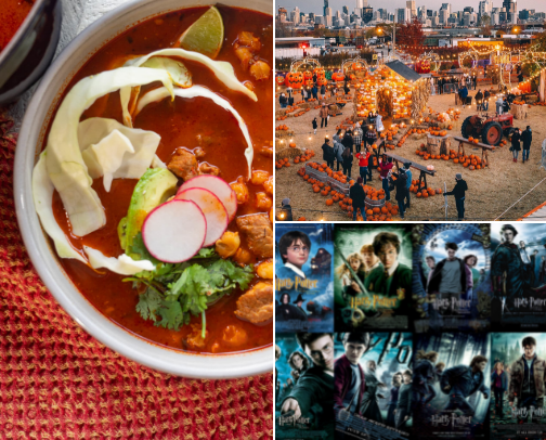 Autumn with Sazon: Monthly Fixations cover photo collage