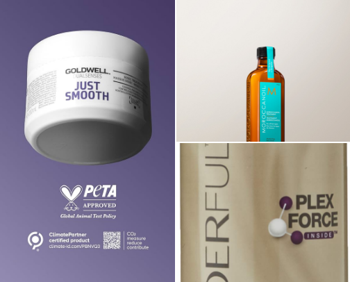 Blonde Hair Repair cover photo collage