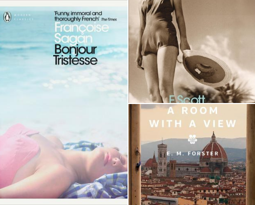 books to read this summer 🌴 cover photo collage