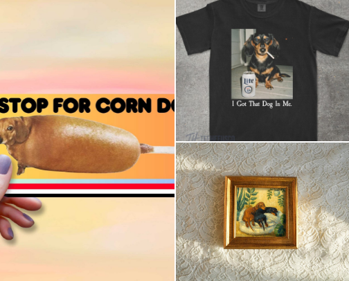 Dachshund-Themed Etsy Finds & Gifts 🌭 cover photo collage