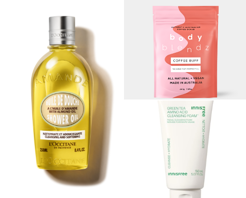 What’s in my shower!!! cover photo collage