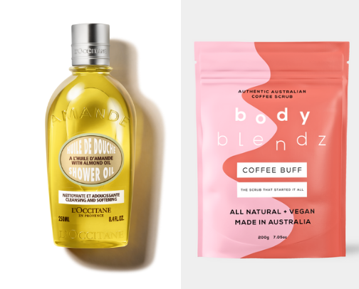 What’s in my shower!!! cover photo collage