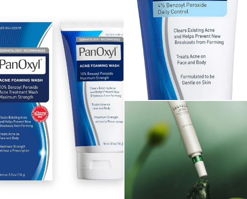 Acne and Spot Treatment cover photo collage