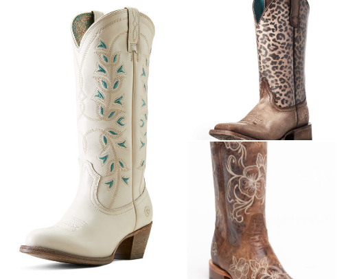 Cutest Western Boots! cover photo collage