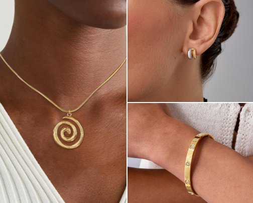 affordable jewelry that looks expensive cover photo collage