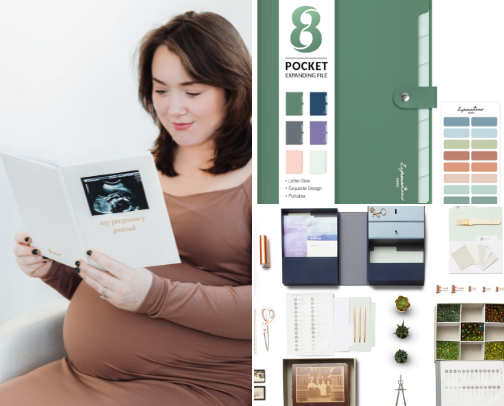 Pregnancy Appointment & Ultrasound-Day Bag 🤰 cover photo collage