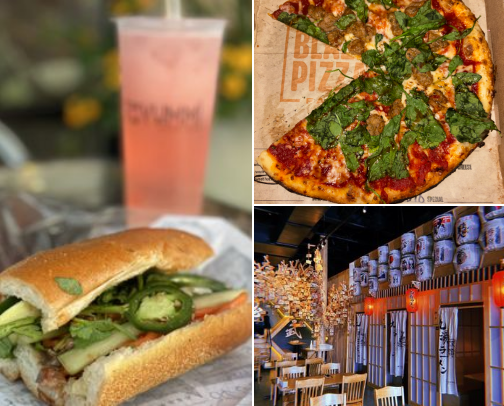 My top Gainesville Foodie Recs cover photo collage