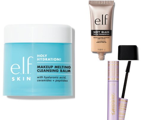 Favorite skin and make-up products of 2024-2026. cover photo collage