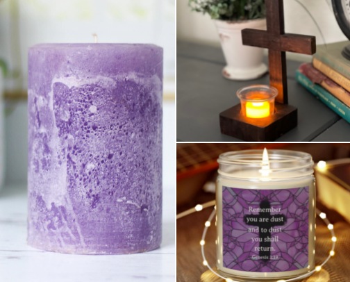 Lenten Home Decor I Actually Love ✝️🕯️ cover photo collage