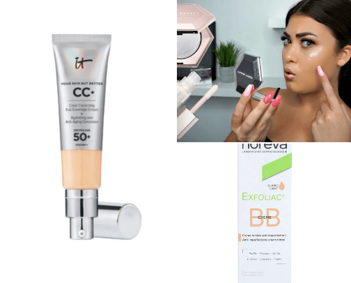 Beauty, make up 💄 cover photo collage