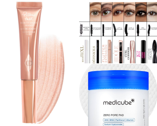My favorite beauty recs cover photo collage
