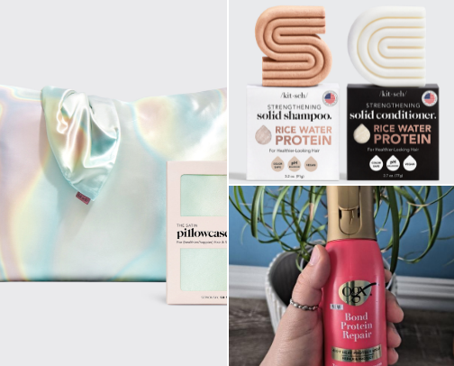 Hair Growth Staples That Work cover photo collage