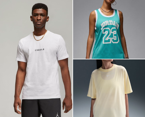 Nike bestsellers cover photo collage
