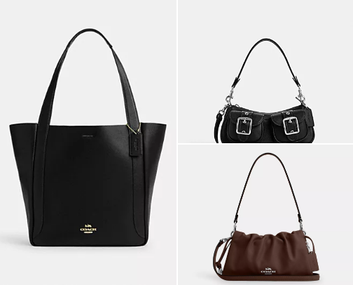 60% Coach Bags cover photo collage