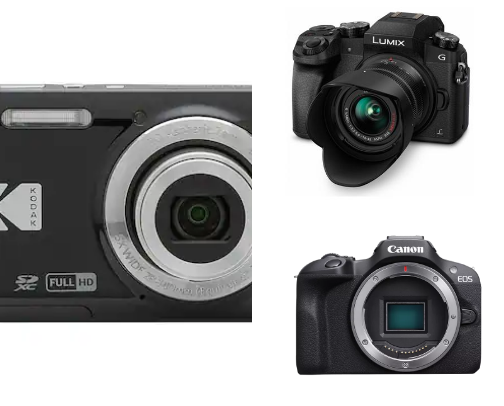 Digital cameras recommendations!! cover photo collage