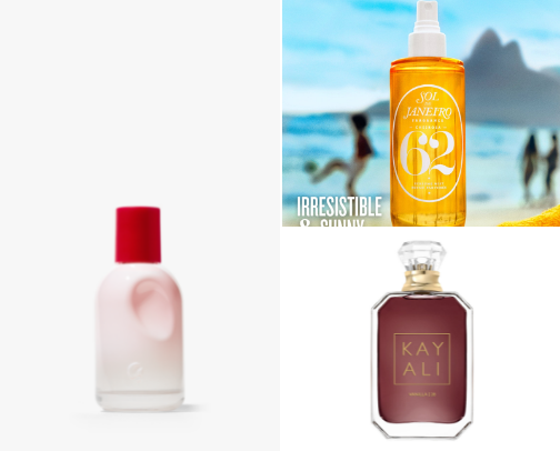 Body sprays and perfumes 🍃🌸🌺 cover photo collage