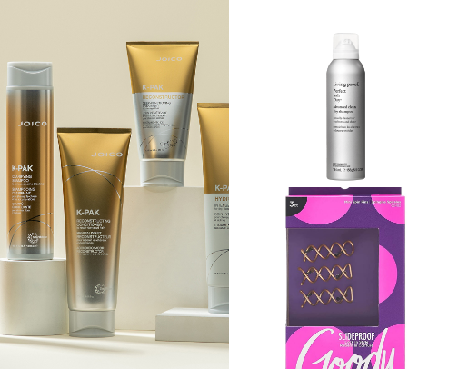 Hair Products cover photo collage