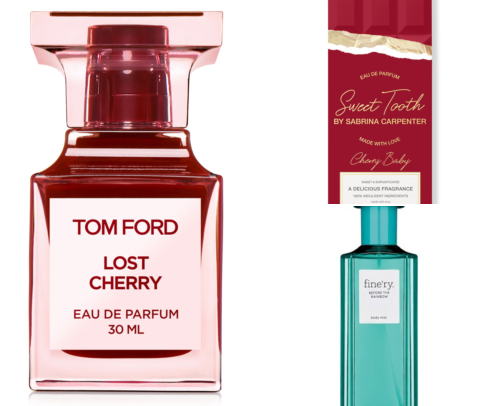 Cherry-Vanilla Everything: My Sweet Scent Edit cover photo collage